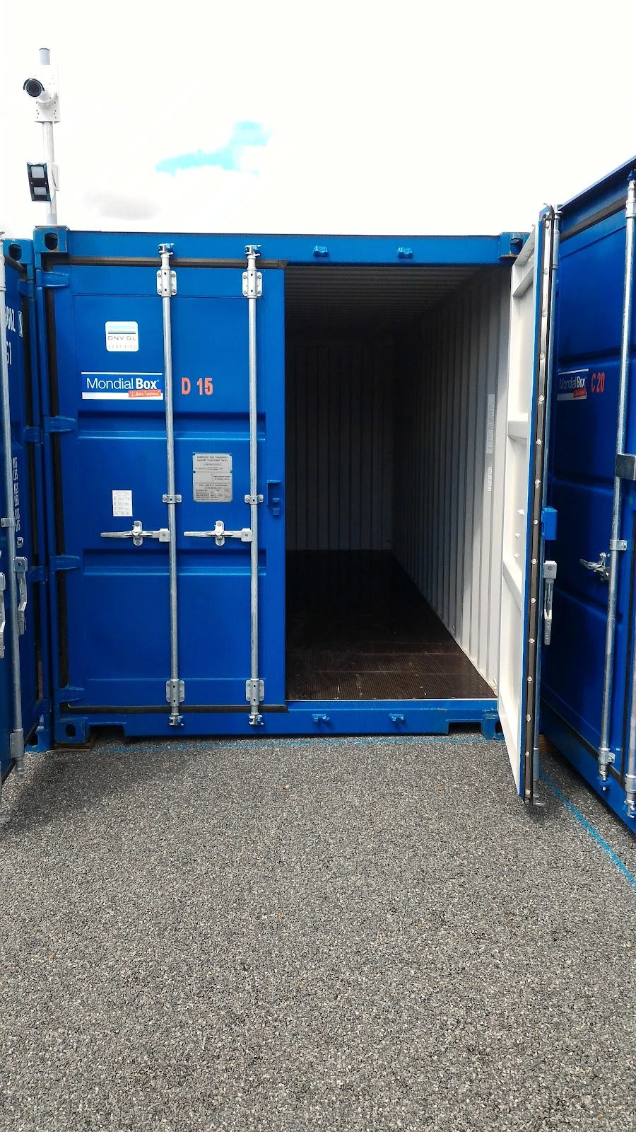 box de stockage à moulins